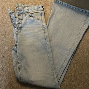 American Eagle Super High Rise Flare Jeans